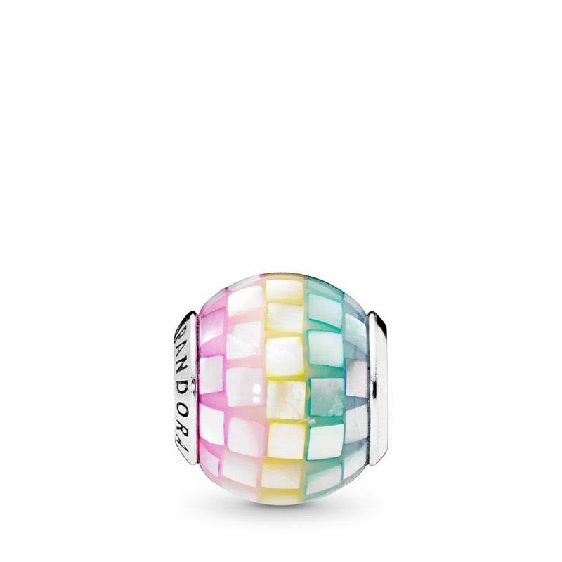 Talismane Pandora Multi-color Mosaic Argint/Albastri (s5TnzLHX)